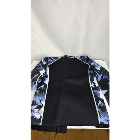 Women's 3mm Neoprene Wetsuit Top/Jacket Size XL Swimming Surfing Canoeing - Picture 12 of 13